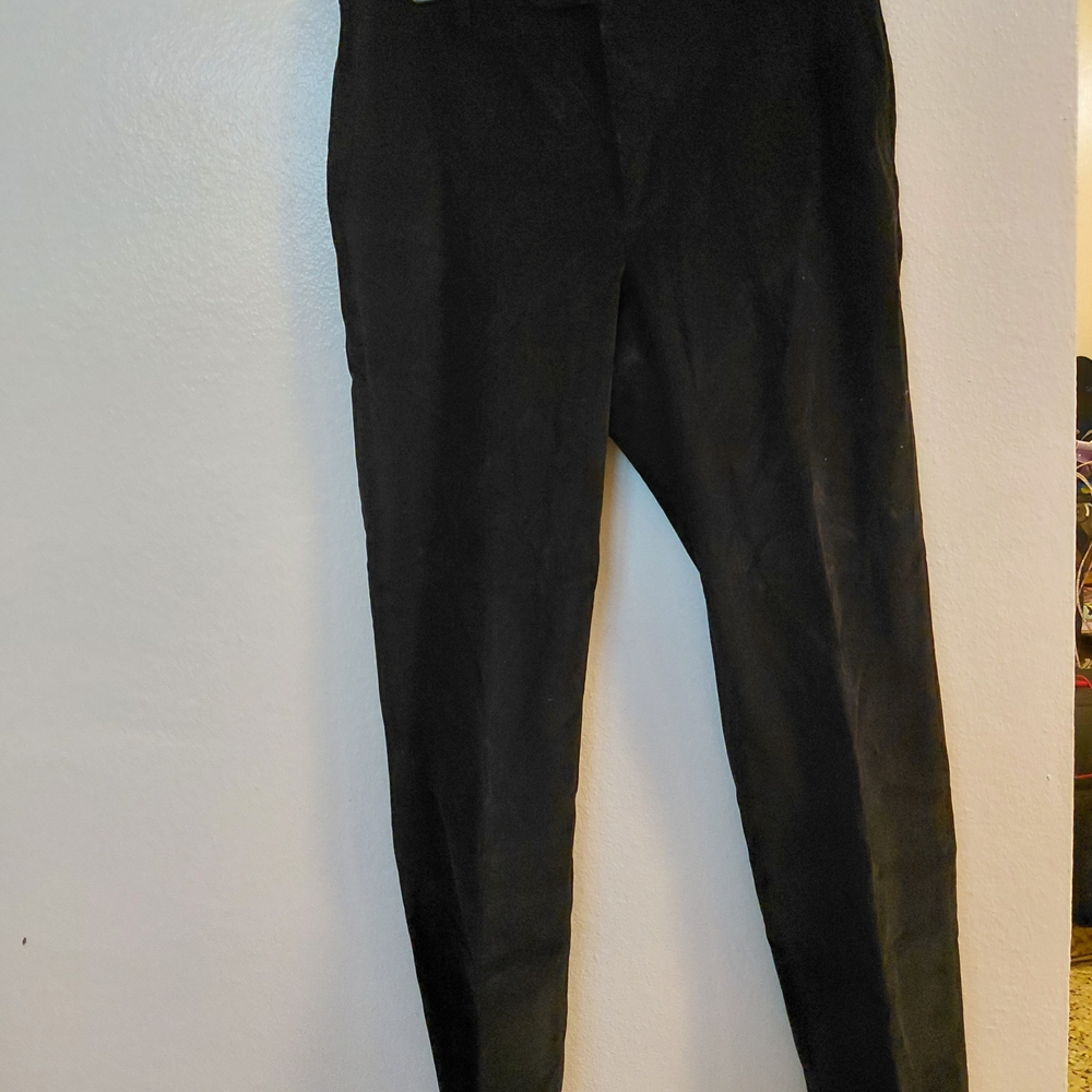 Tommy Hilfiger Black Corduroy Men's Pants